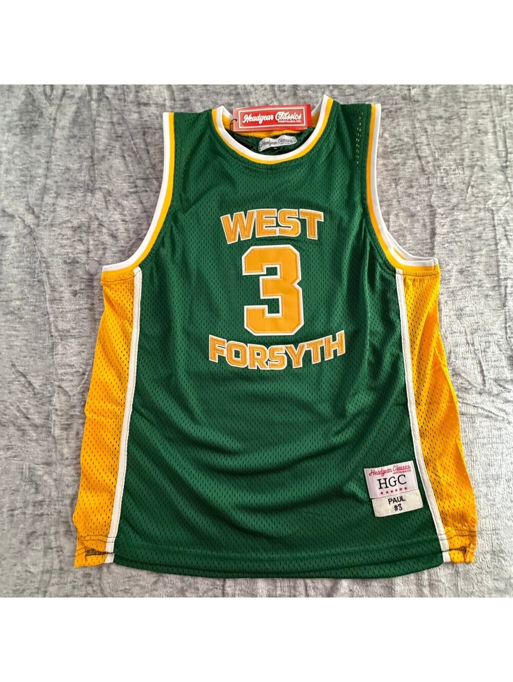 Headgear Classics Chris Paul West Forsyth Basketball Jersey Youth XL